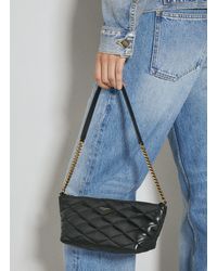 Saint Laurent - Mini Quilted Leather Shoulder Bag - Lyst