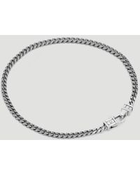 Tom Wood Curb Chain Bracelet - Metallic