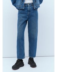Moncler - Cropped Jeans - Lyst