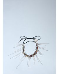 Dries Van Noten - Chain Embellished Collar Necklace - Lyst