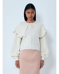Chloé - Wool-And-Cashmere-Blend Cardigan - Lyst