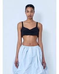 Prada - Structured Bralette Top - Lyst