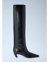 KHAITE - Davis Knee-High Boots - Lyst