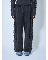 Acne Studios - Distressed Logo Track Pants - Lyst