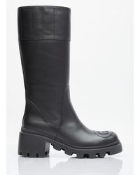 Gucci - Leather Boot - Lyst