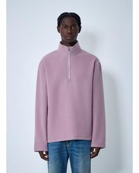 Rier - Zip-Up Fleece Sweatshirt - Lyst