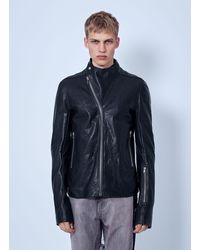 Rick Owens - Leather Release Jacket - Lyst