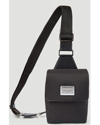 Dolce & Gabbana - Logo Plaque Nylon Belt Bag - Lyst