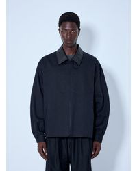 Ssstein - Sulfur Dyed Brush Chino Zip Jacket - Lyst