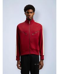 Palm Angels - Curved Logo Zip-Up Track Jacket - Lyst