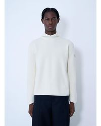 Moncler + Jil Sander - Felted Wool Hooded Sweater - Lyst