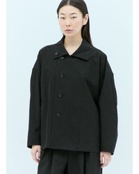 Issey Miyake - Ease Wool Jacket - Lyst