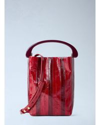 Dries Van Noten - Striped Handle Handbag - Lyst