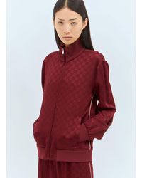 Gucci - Gg Jacquard Zip-Up Jacket - Lyst