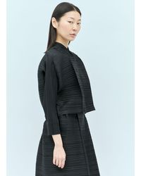 Pleats Please Issey Miyake - Thicker Bounce Jacket - Lyst
