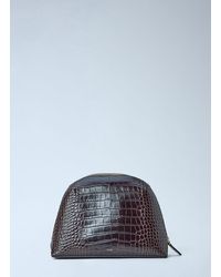TOTEME - Medium Croco-Embossed Day Pouch - Lyst