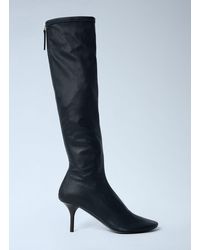 Acne Studios - Knee-High Leather Boots - Lyst