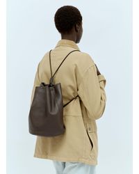 The Row - Joe Leather Backpack - Lyst
