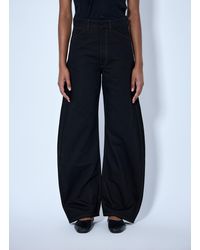 Lemaire - High Waisted Curved Pants - Lyst