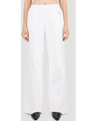 Raf Simons - Wide Leg Track Pants - Lyst