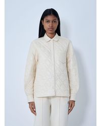 Moncler - Logo Motif Quilted Jacket - Lyst