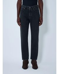 Saint Laurent - Straight-Leg Denim Jeans - Lyst