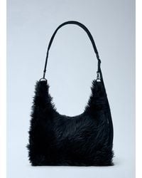 Yohji Yamamoto - 3 Way Shoulder Strap Fur Bag - Lyst