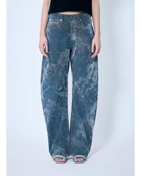 Alexander Wang - Low Rise Clouding Flocking Jeans - Lyst