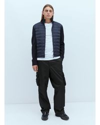 Moncler - Logo Patch Zip-Up Cardigan - Lyst