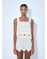 Chloé - Sleeveless Cropped Top - Lyst
