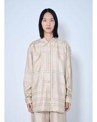 TOTEME - Classic Embroidered Shirt - Lyst