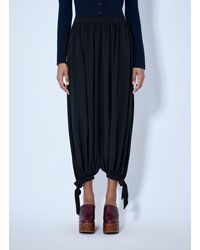 Chloé - Chloé Fluid Pleated Pants - Lyst