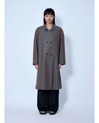 The Row - Emma Double-Breasted Wool Coat - Lyst