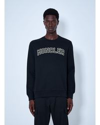 Moncler - Logo Motif Sweatshirt - Lyst