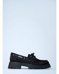 Alexander Wang - Suede Carson Boat Loafers - Lyst