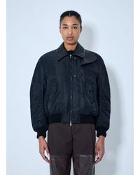 Bottega Veneta - Quilted Collar Bomber Jacket - Lyst