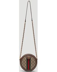 Gucci - Ophidia Mini Gg Round Shoulder Bag - Lyst