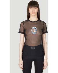 Dolce & Gabbana - Mesh T-Shirt - Lyst