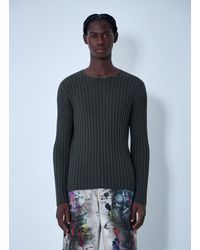 Acne Studios - Cotton Rib Sweater - Lyst