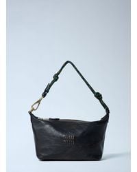 Miu Miu - Logo Motif Pouch Shoulder Bag - Lyst