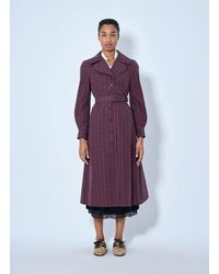 Vivienne Westwood - Belted Button-Down Trench Coat - Lyst