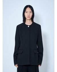 TOTEME - Collarless Evening Blazer - Lyst
