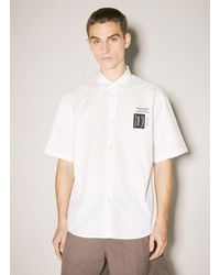 Undercover - Logo Patch Shirt - Lyst