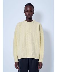 Rohe - Cable Knit Jumper - Lyst