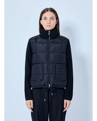 Moncler - Padded Zip Vest - Lyst