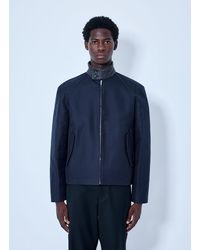 Bottega Veneta - High-Collar Zip Jacket - Lyst