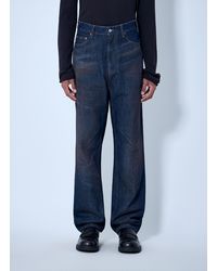 MM6 by Maison Margiela - Relaxed Fit Denim Jeans - Lyst