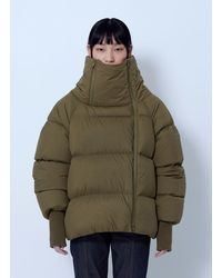 Ganni - Future Nylon Quilt Puffer Jacket - Lyst