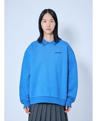 Miu Miu - Logo Motif Sweatshirt - Lyst