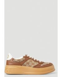 Gucci - Gg Canvas Low-Top Trainers - Lyst